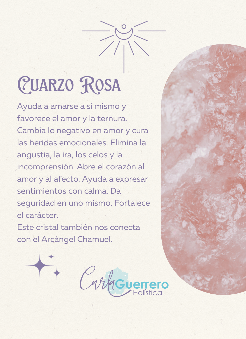 Pulsera Borla Cuarzo Rosa - Imagen 2