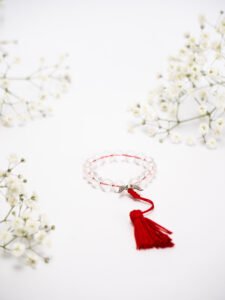 Pulsera Borla Cuarzo Cristal